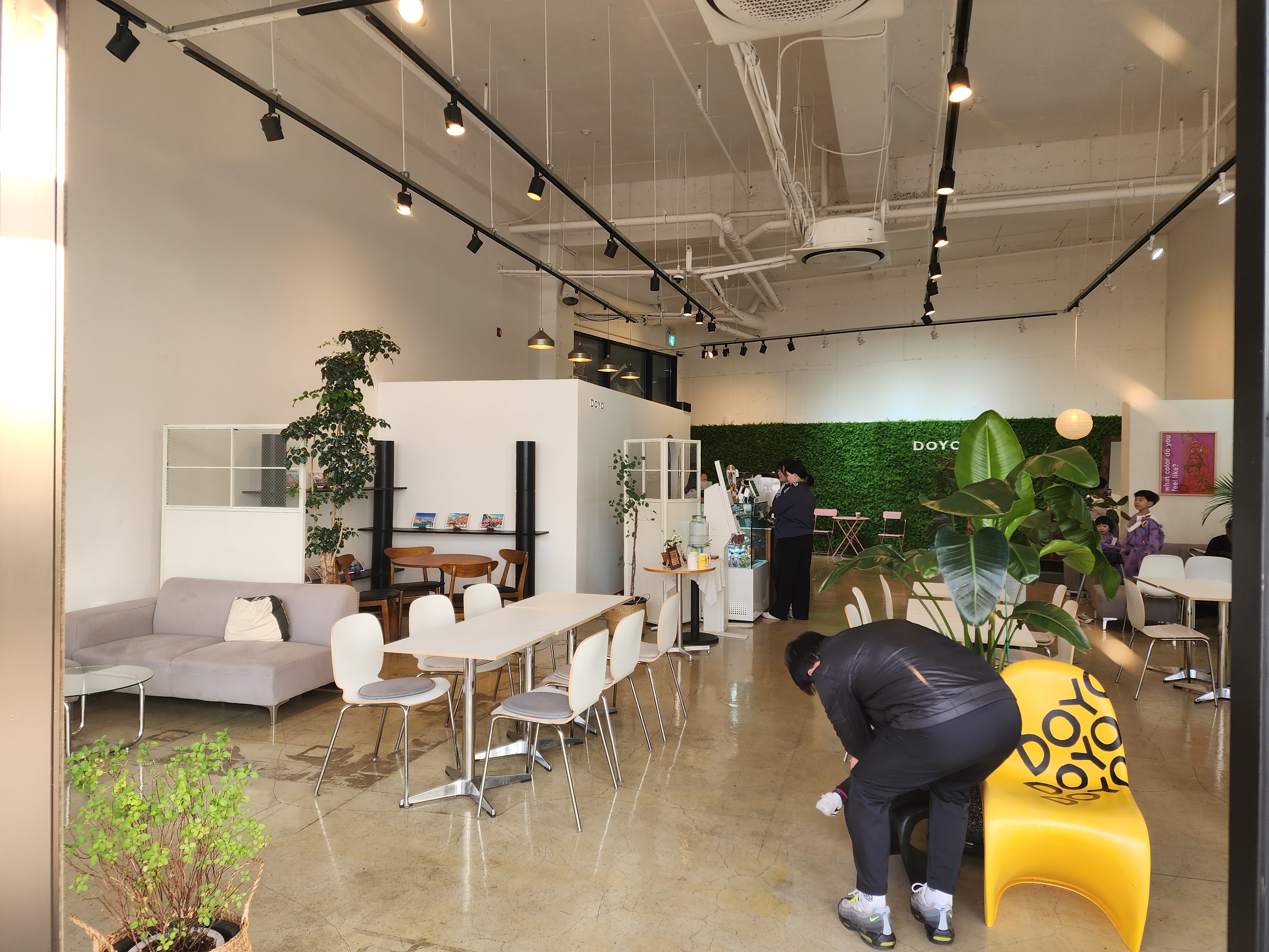 도요 카페 내부