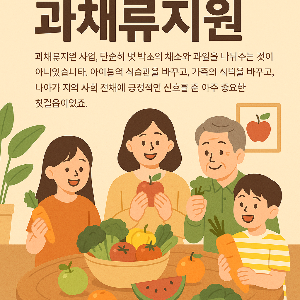 괘채류 지워 사업 안내 이미지