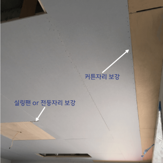 천장 보강 순서 3