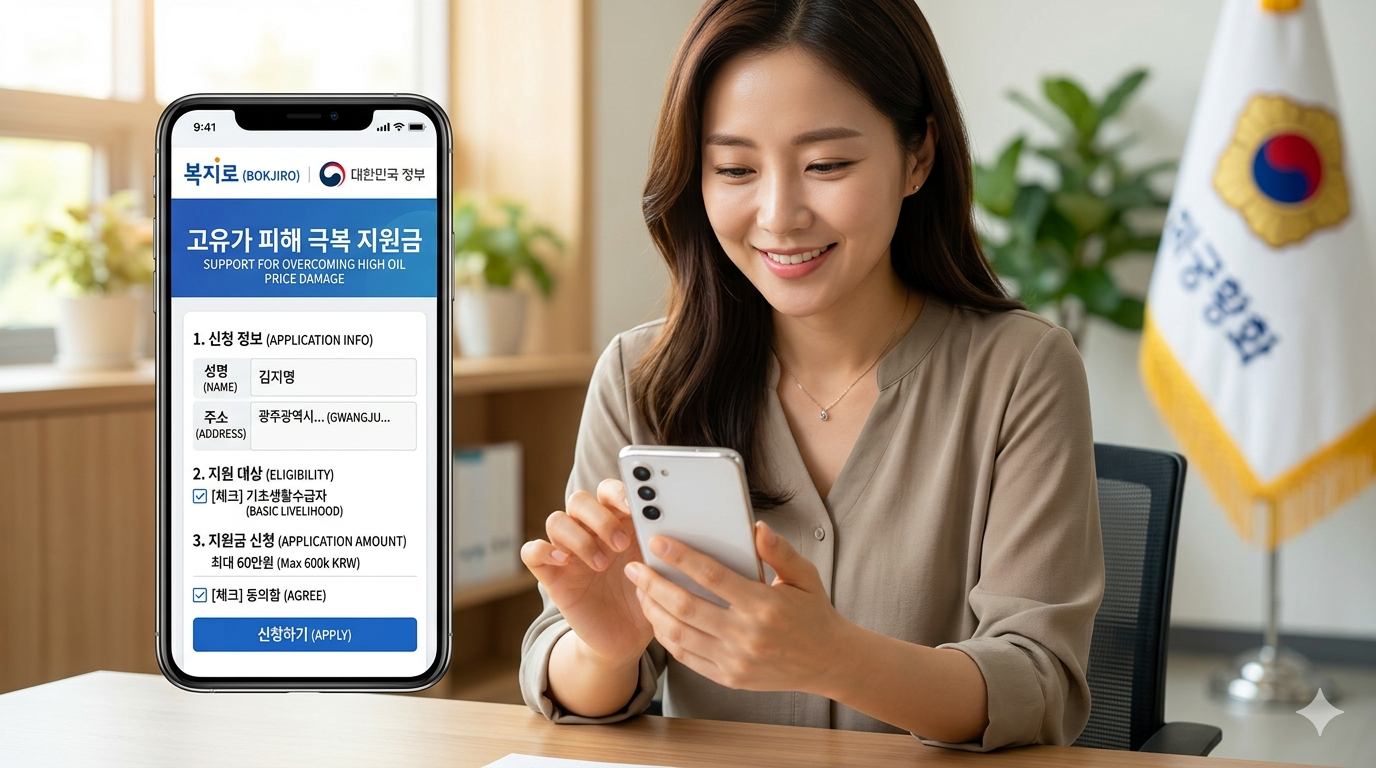 alt="고유가 피해지원금 온라인 신청 방법 카드사 앱 주민센터 2026"