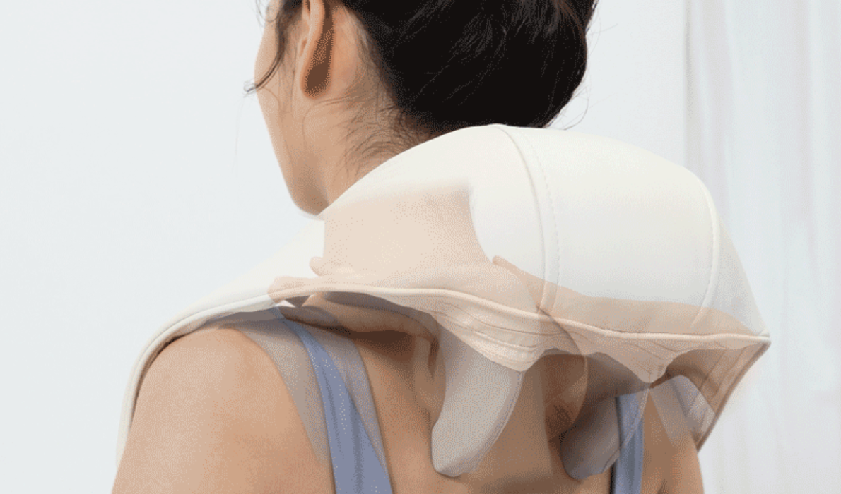 권은비 스파알 포터블 목 어깨 마사지기