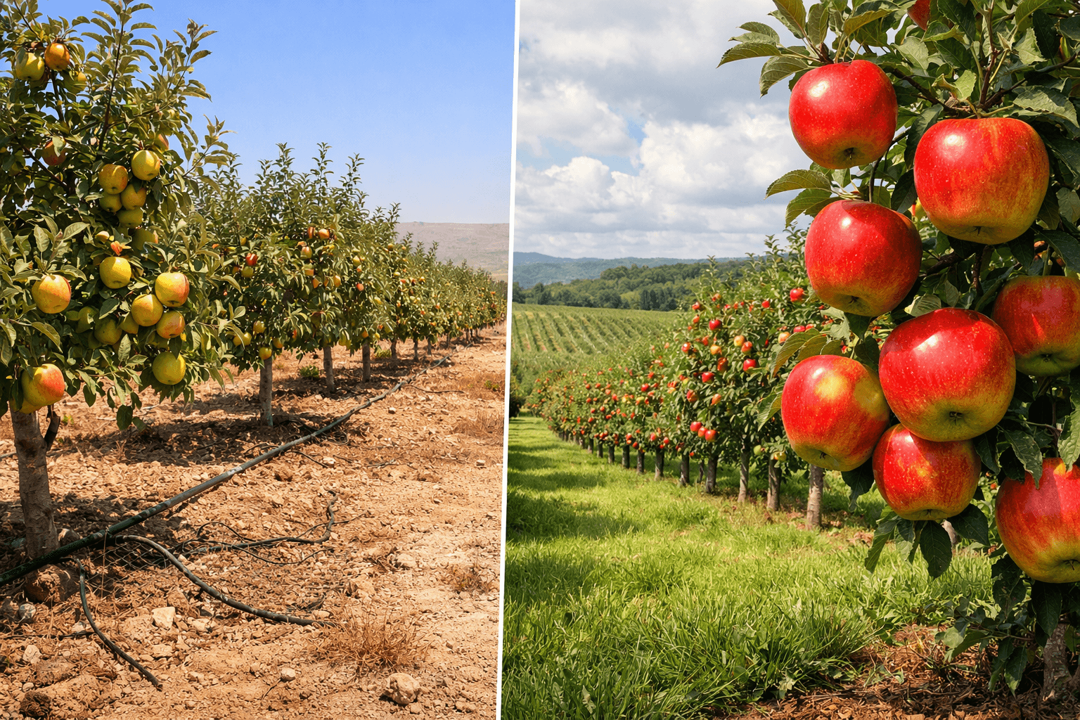 이스라엘 안나사과 vs 미국 허니크리스프 비교