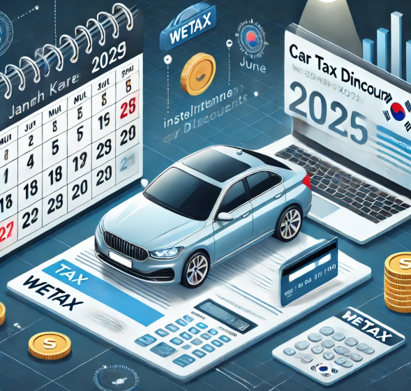 자동차세 연납 할인 신청 위택스