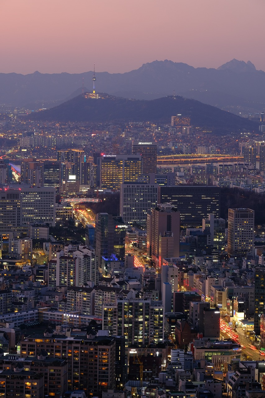 서울시 아파트 전경