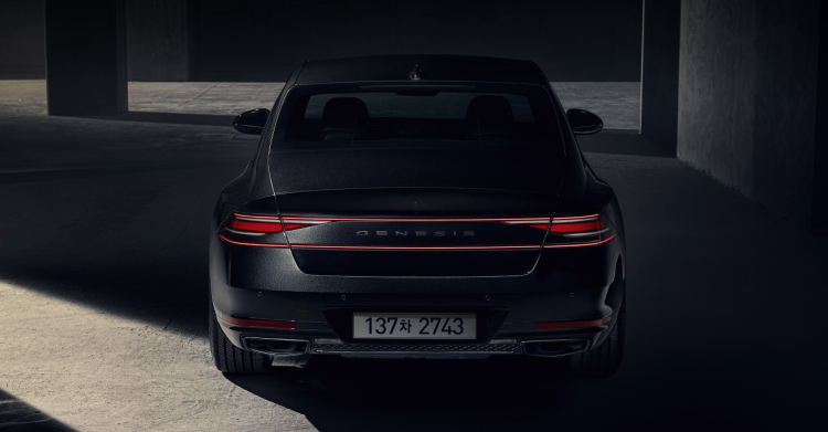 제네시스 G90 블랙