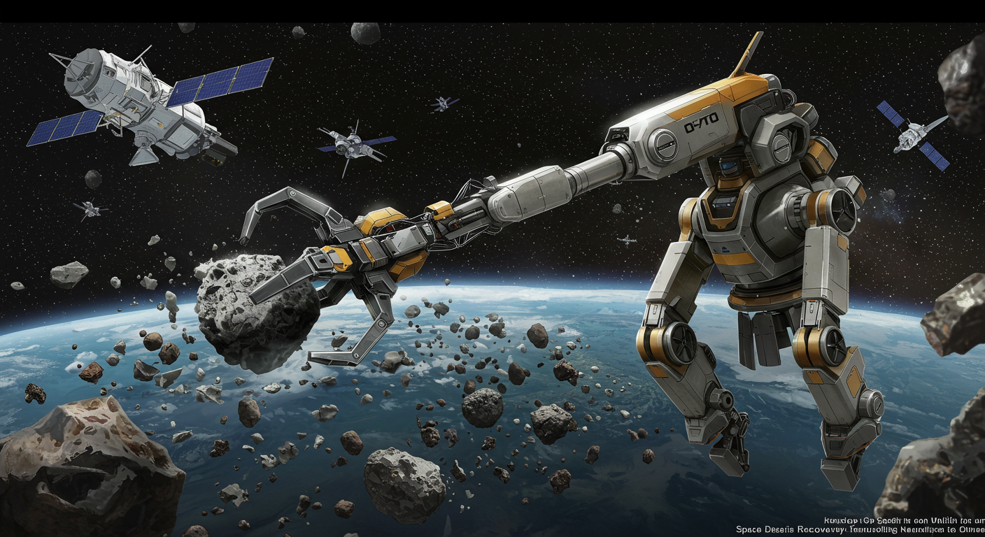우주 쓰레기 회수 로봇 기술 - 미래 우주 안전의 열쇠