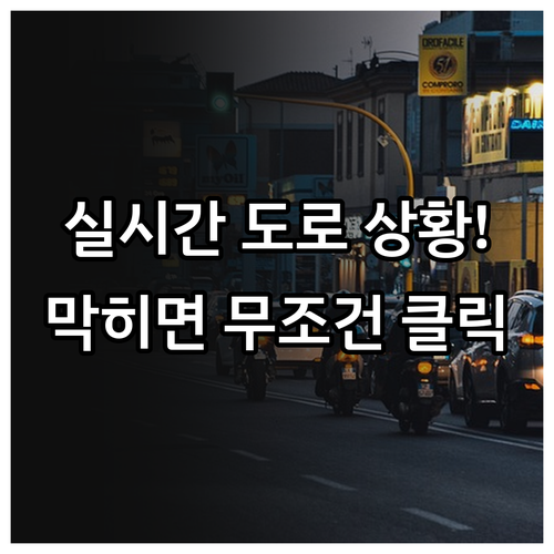 실시간 도로 상황 파악을 위한 교통 ..
