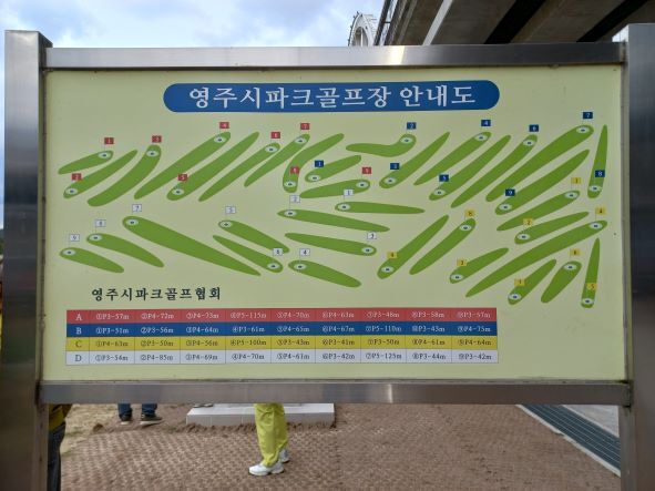 경상북도 영주파크골프장 (1구장, 2구장) 소개