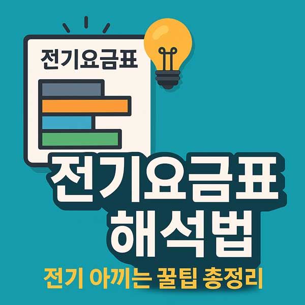 주택용 전기요금 해석