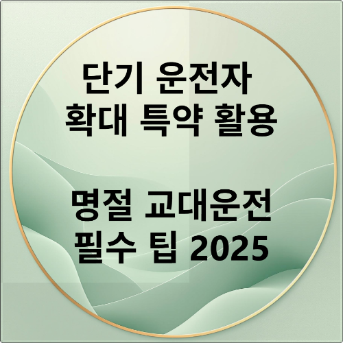 KB손해보험 자동차보험 특약