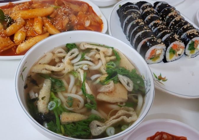 원조유부김밥 유부김밥