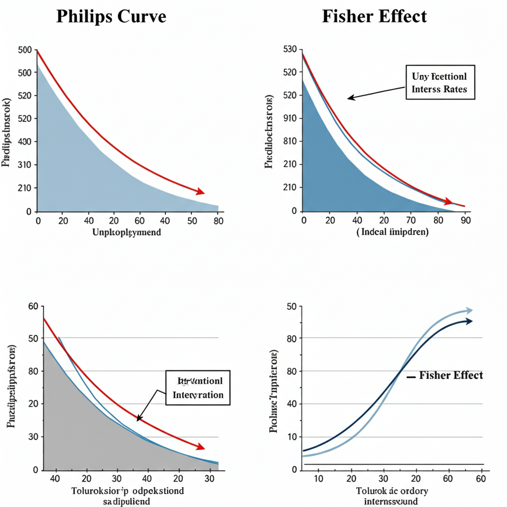 필립스곡선 피셔효과 관련 이미지