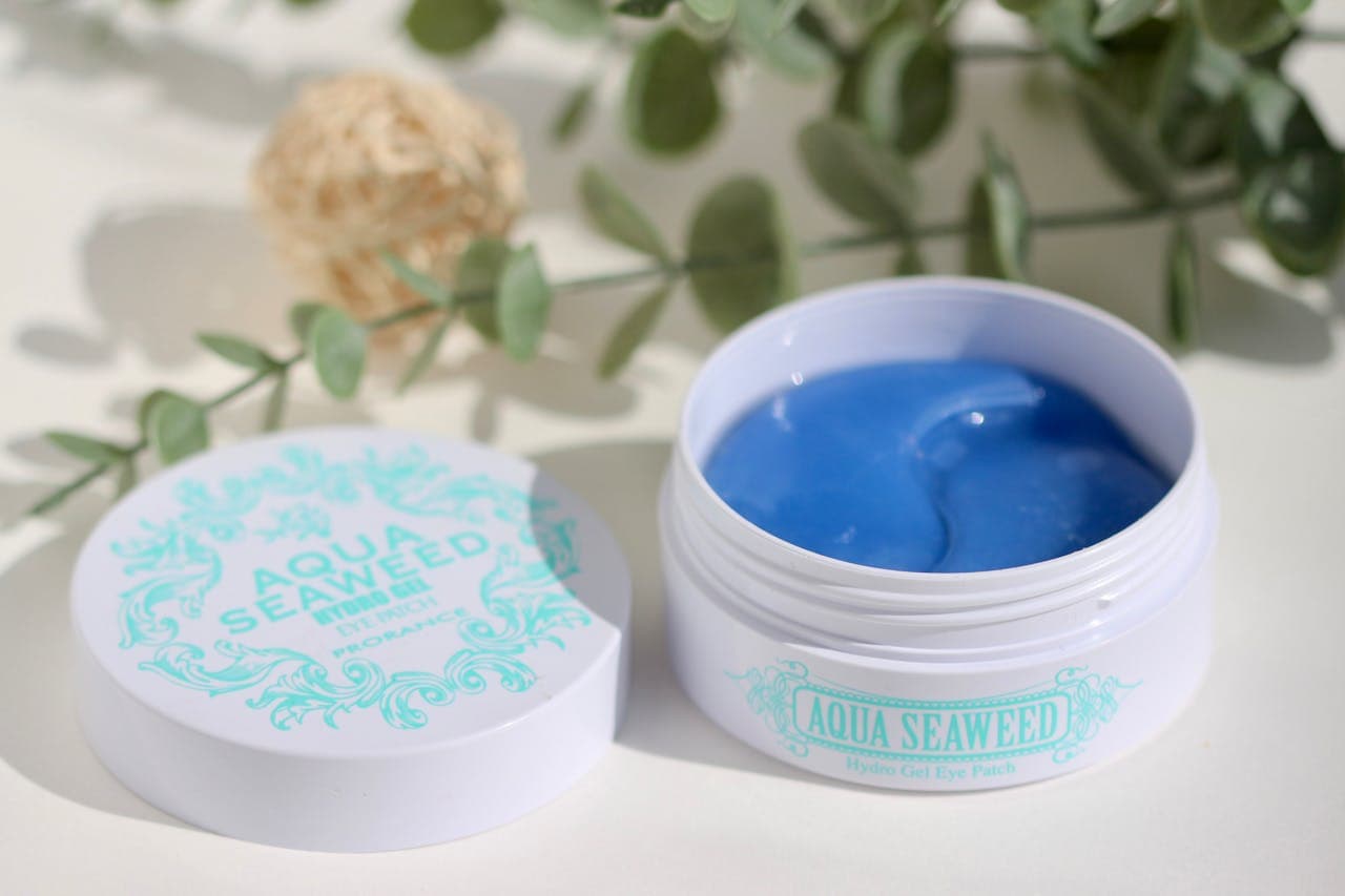 블루 하이드로겔 아이패치—눈가 보습·쿨링