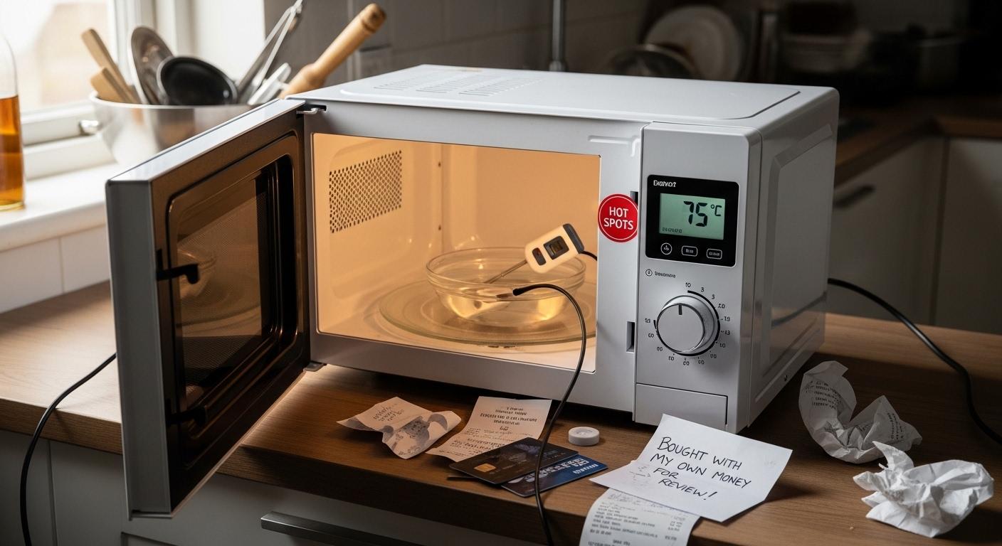 가열 편차 소형 전자레인지 내돈내산 후기