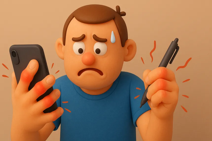 손가락 관절염 증상