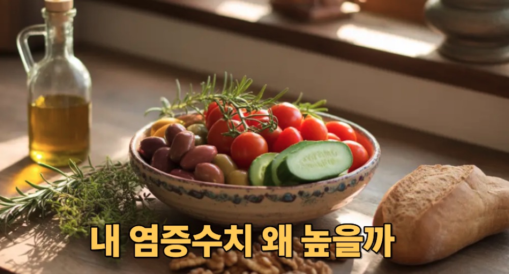 염증수치 낮추는 방법