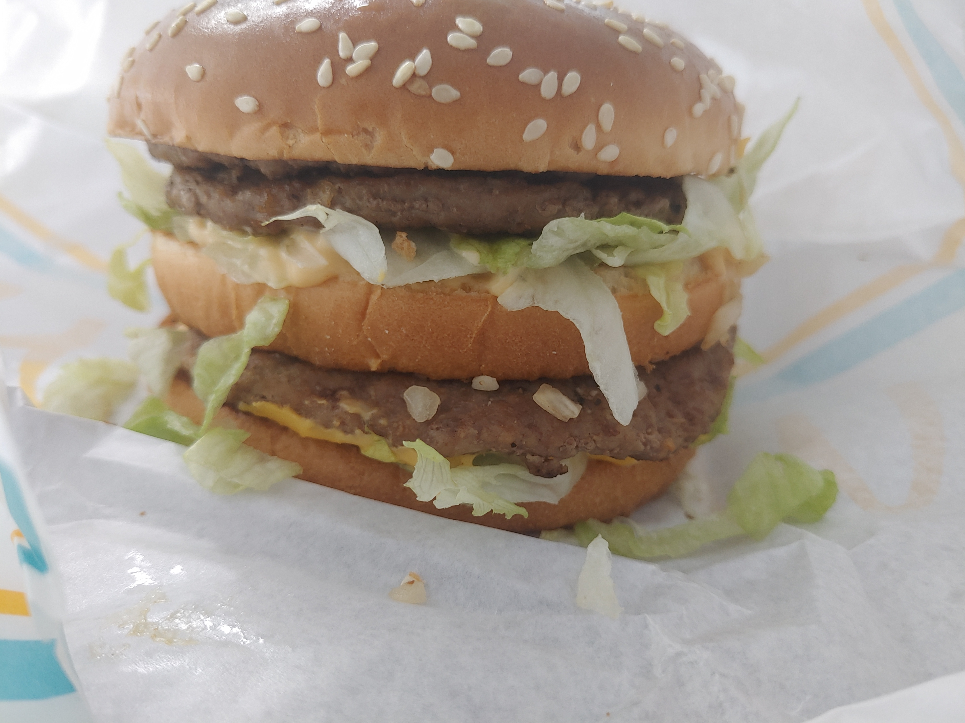 맥도날드 더블빅맥세트 딜리버리 