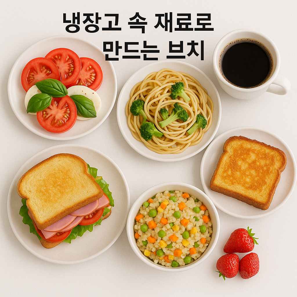 냉장고 속 재료로 만드는 메뉴1