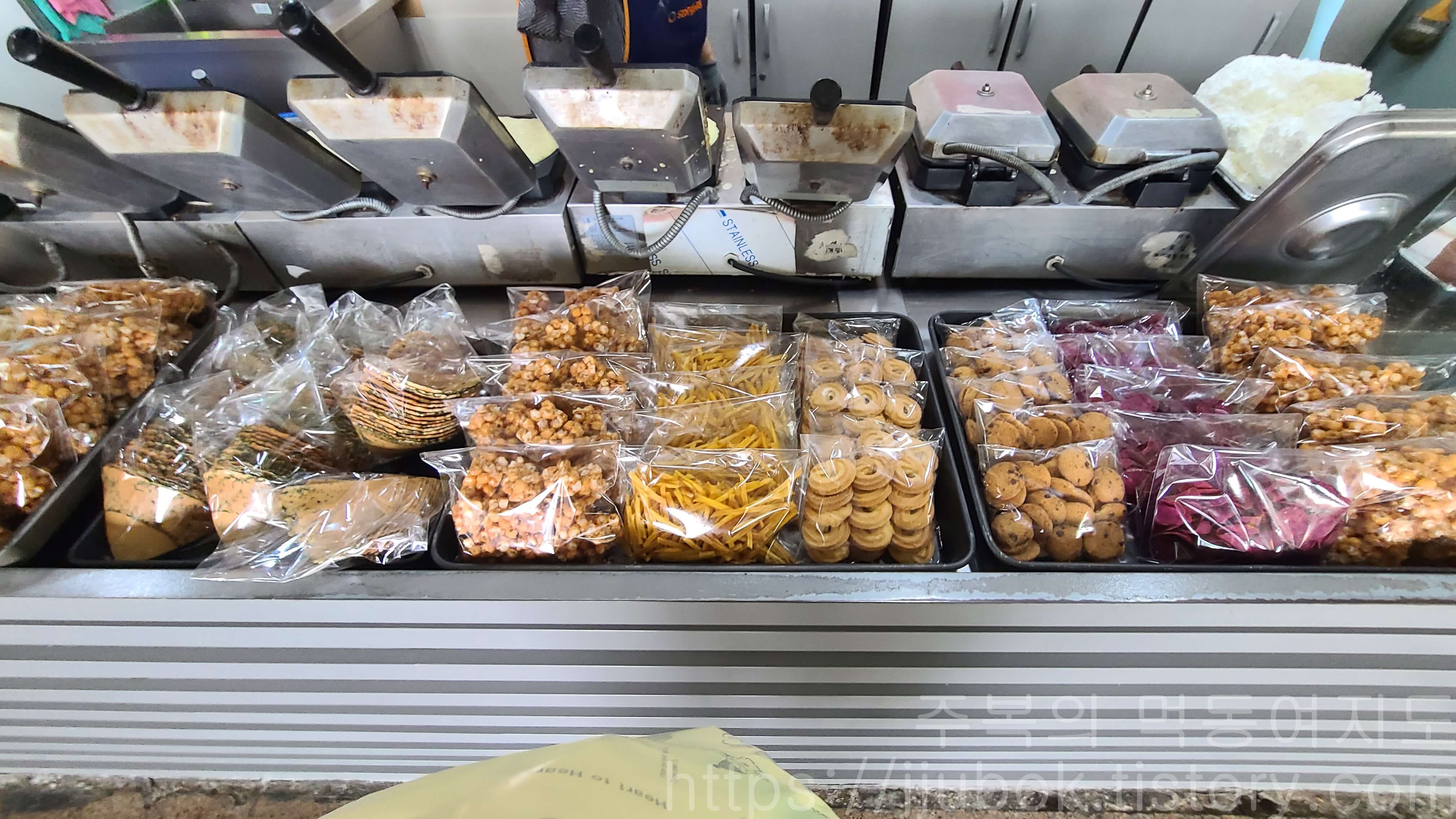 송내역-빅토리스낵-전병-과자