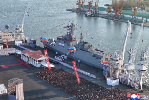 북한 구축함 사고