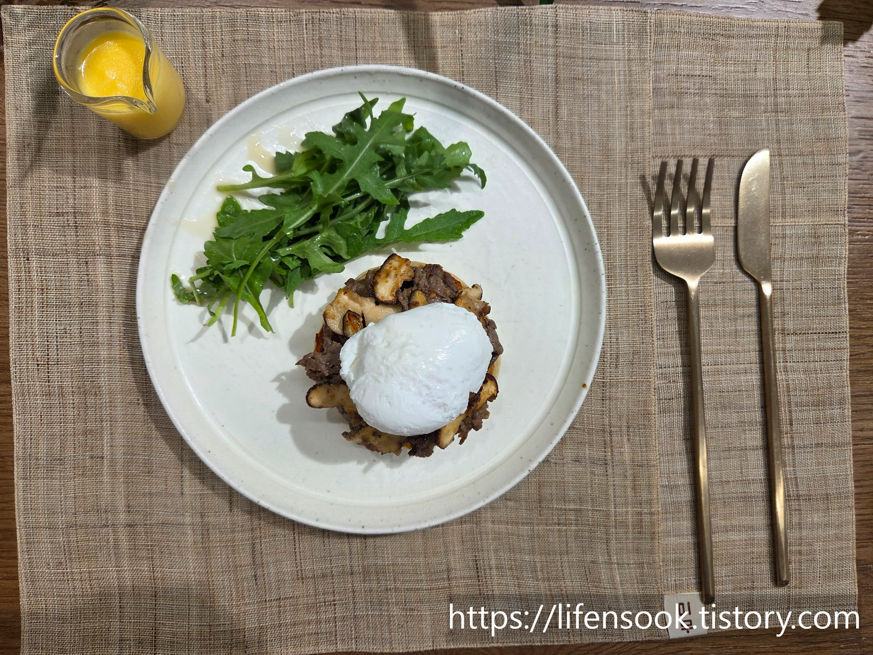 미무 수란베네틱트 너비아니 1