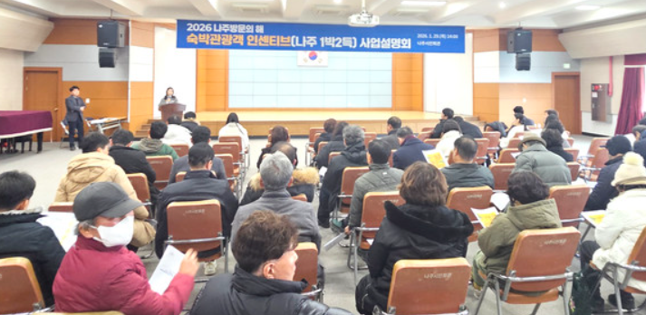 전남 나주 반값 여행 경비 지원금 신청 방법