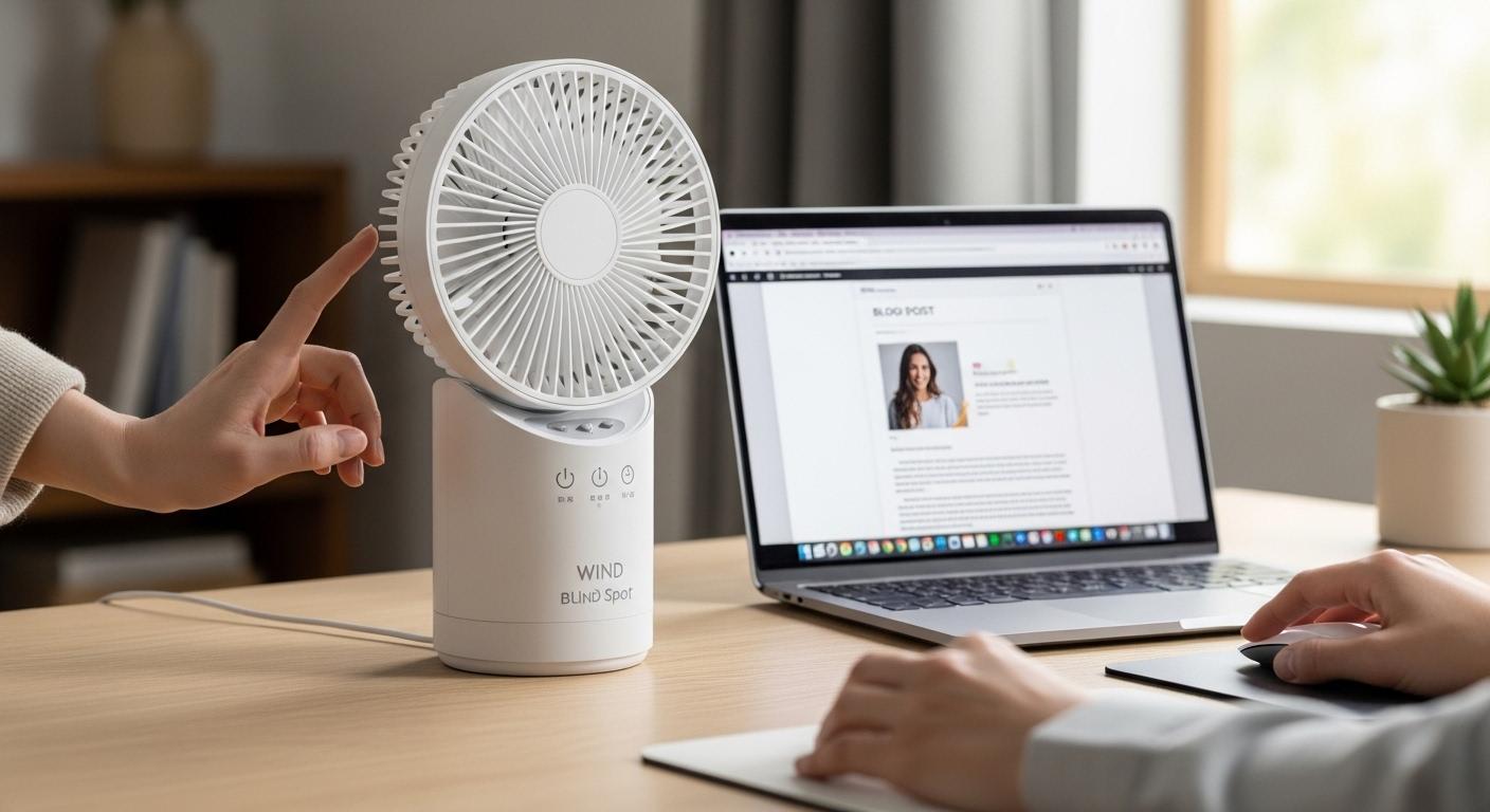 바람 사각지대 무선 선풍기 내돈내산 후기