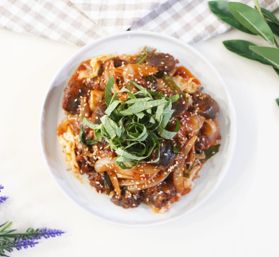 순대볶음