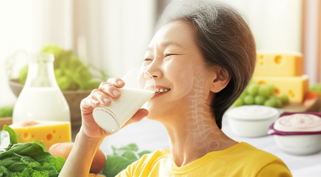 뼈 건강, 면역력 UP! 노년 필수 