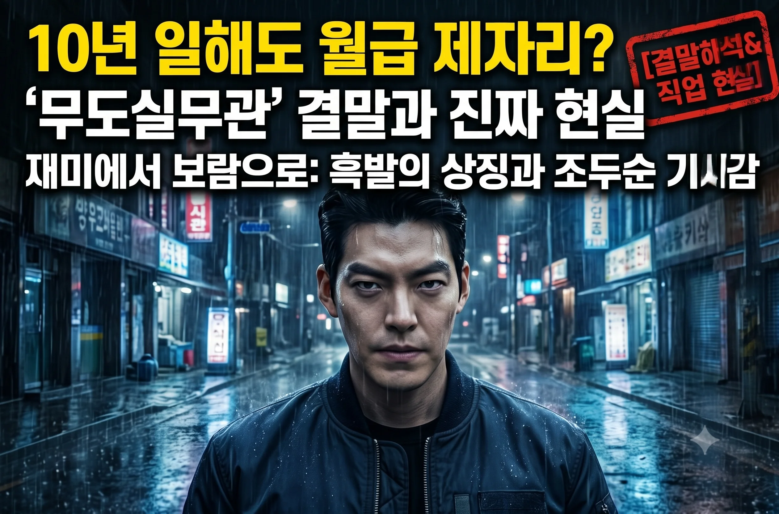 alt="넷플릭스 영화 무도실무관 결말 해석과 현실 속 무도실무관 처우 비교 대표 썸네일"