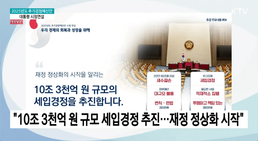 이재명 대통령 시정연설