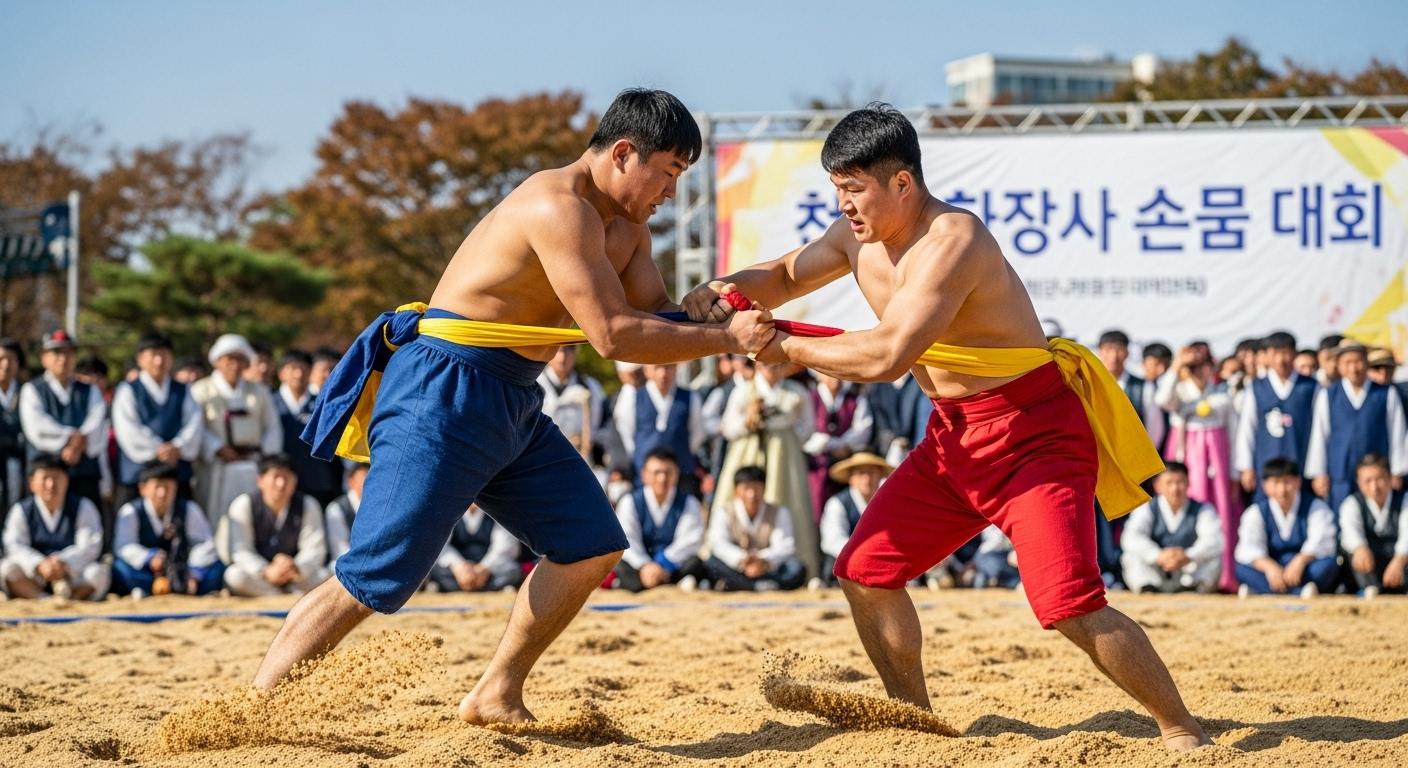 추석 씨름대회 결과