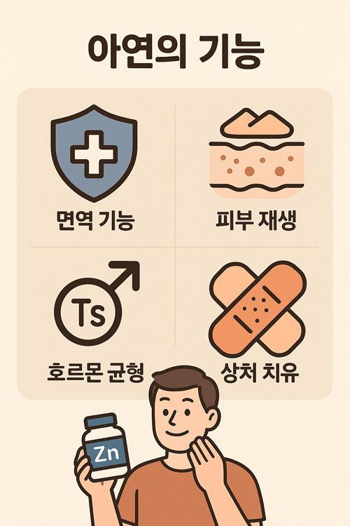 건강한 노화를 위한 아연 관리법