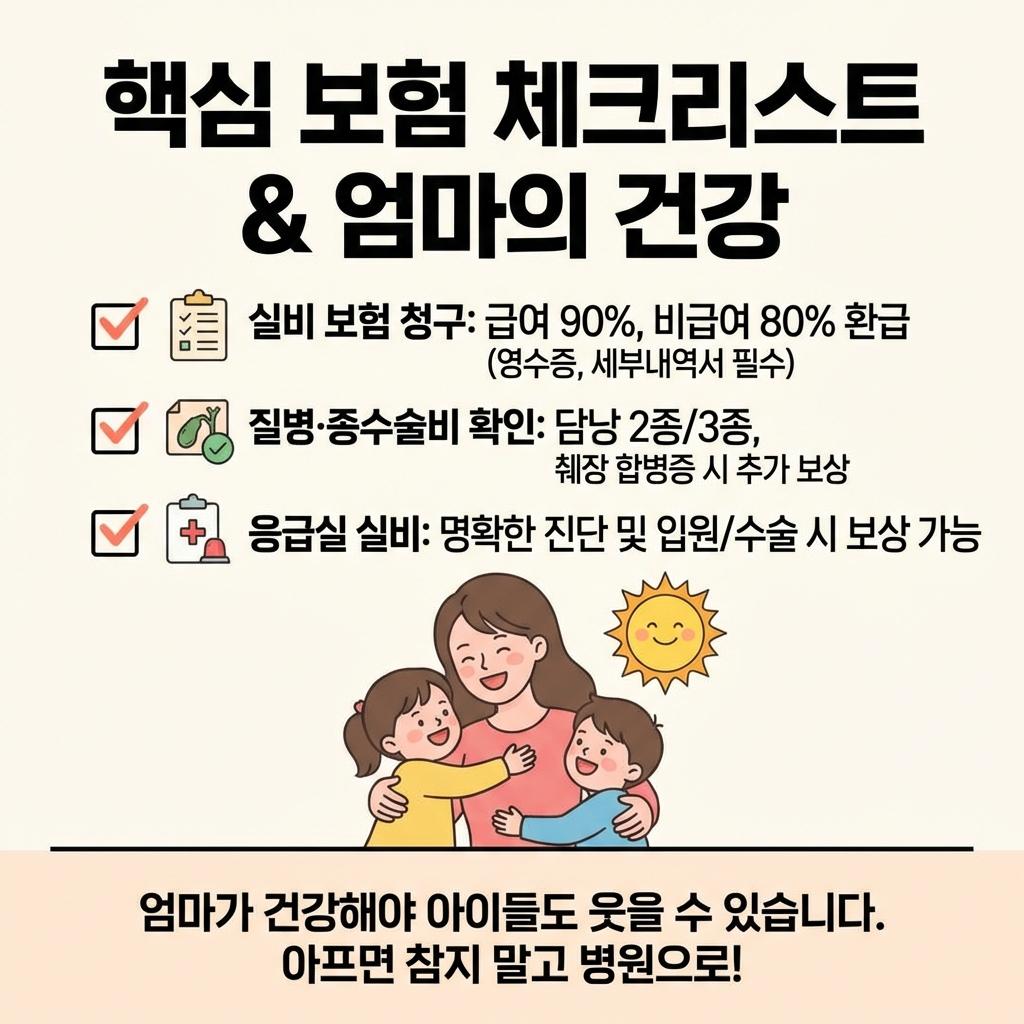 핵심 보험 체크리스트