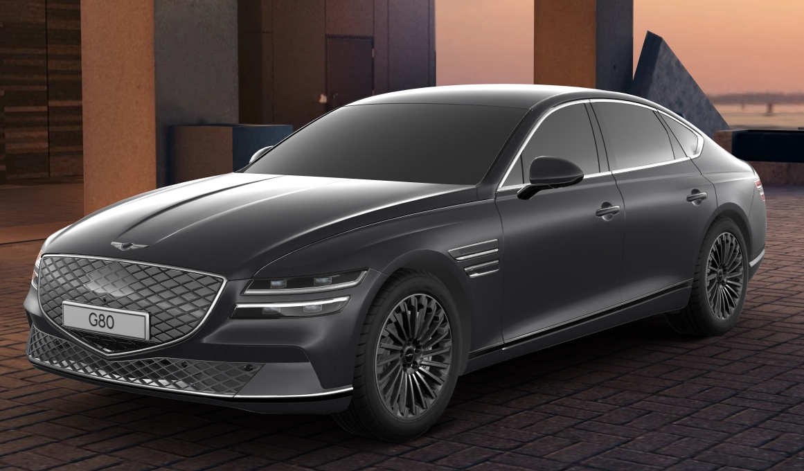 제네시스 G80 전기차 - 마칼루 그레이 무광(색상 코드 : MPE)
