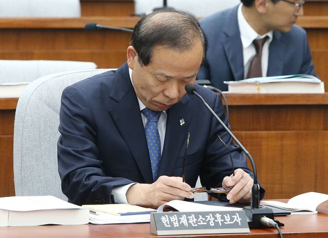 김이수 헌법재판소장 대행