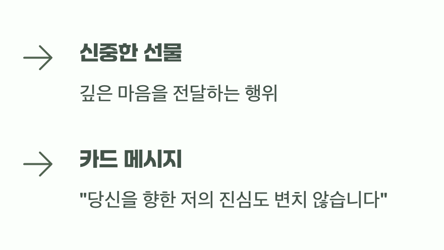 마음을 전하는 지혜로운 선물