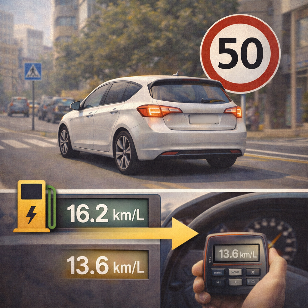 도심 제한속도 50km/h, 연비에는 어떤 영향? 직접 실험해보니