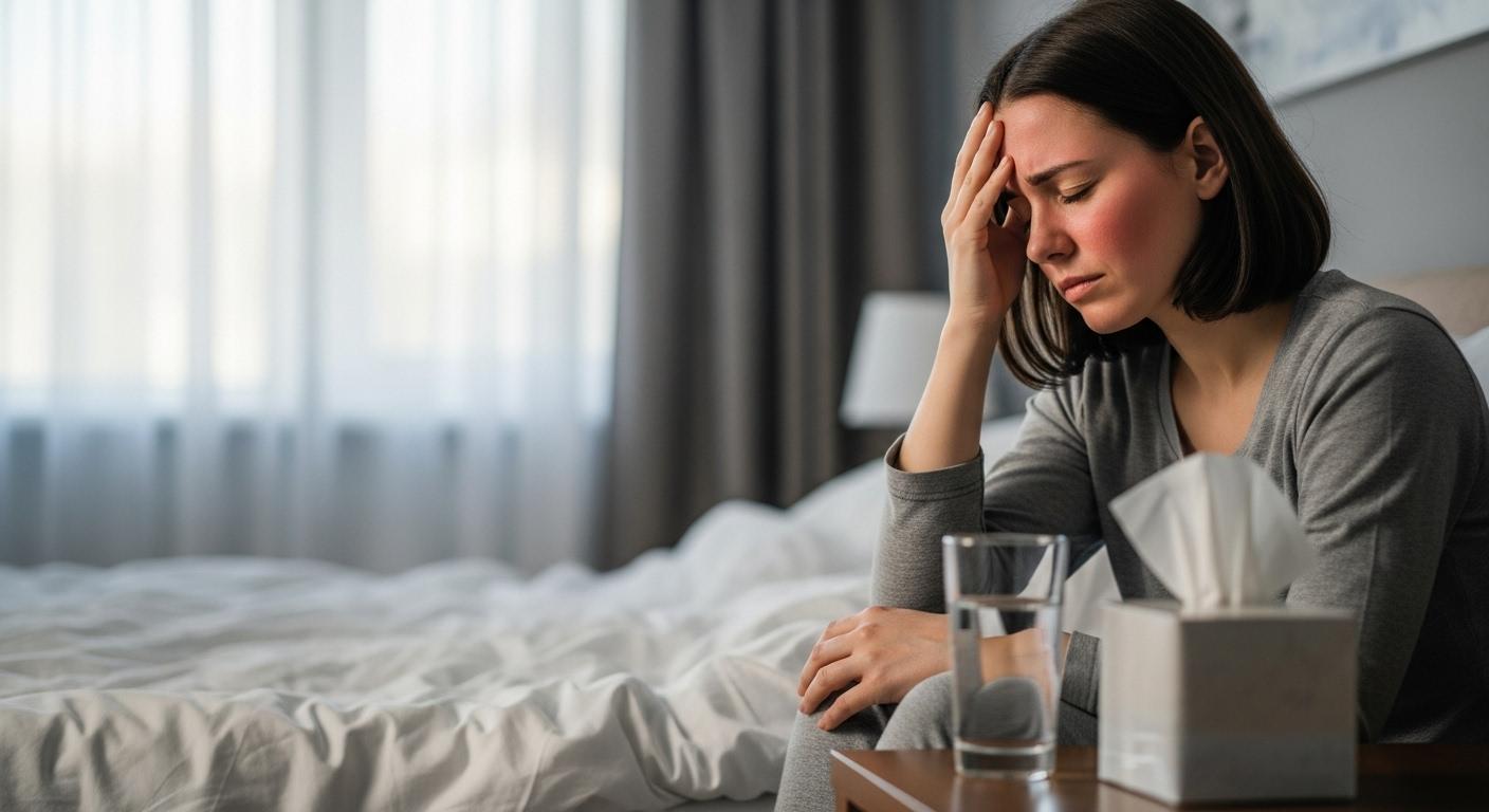 독감 증상 두통