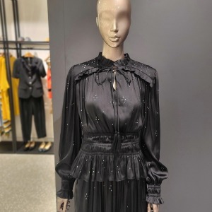 제시뉴욕 셔링프릴 블라우스 JB95NSBP5430