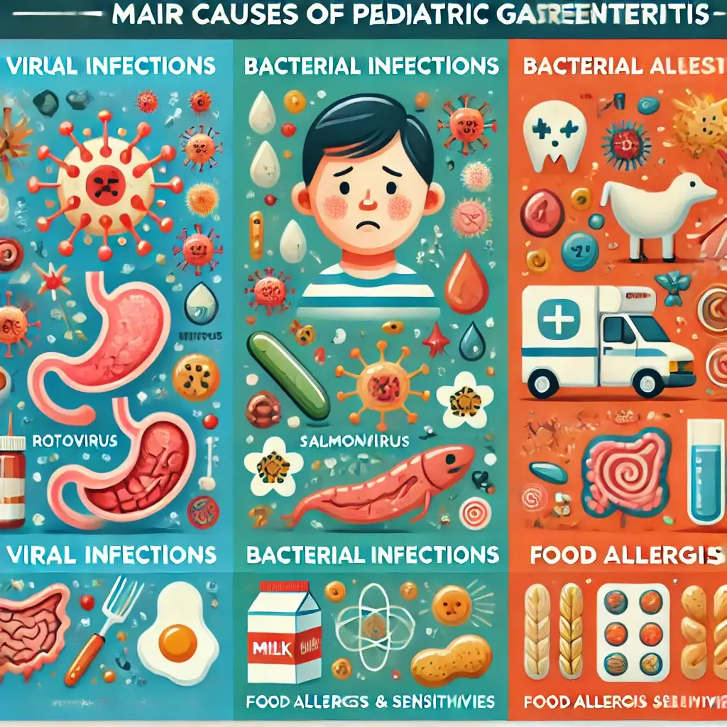 소아 장염 원인