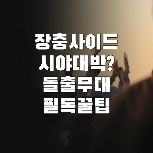 미스트롯4 콘서트 장충체육관 사이드 ..