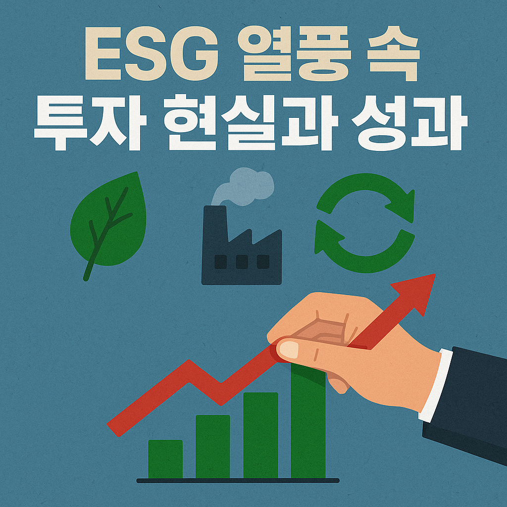 ESG 열풍 속 투자 현실과 성과