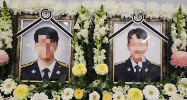완도 창고 화재 순직 소방관 눈물의 영결식... "영웅들의 마지막 길, 대전현충원 안장"
