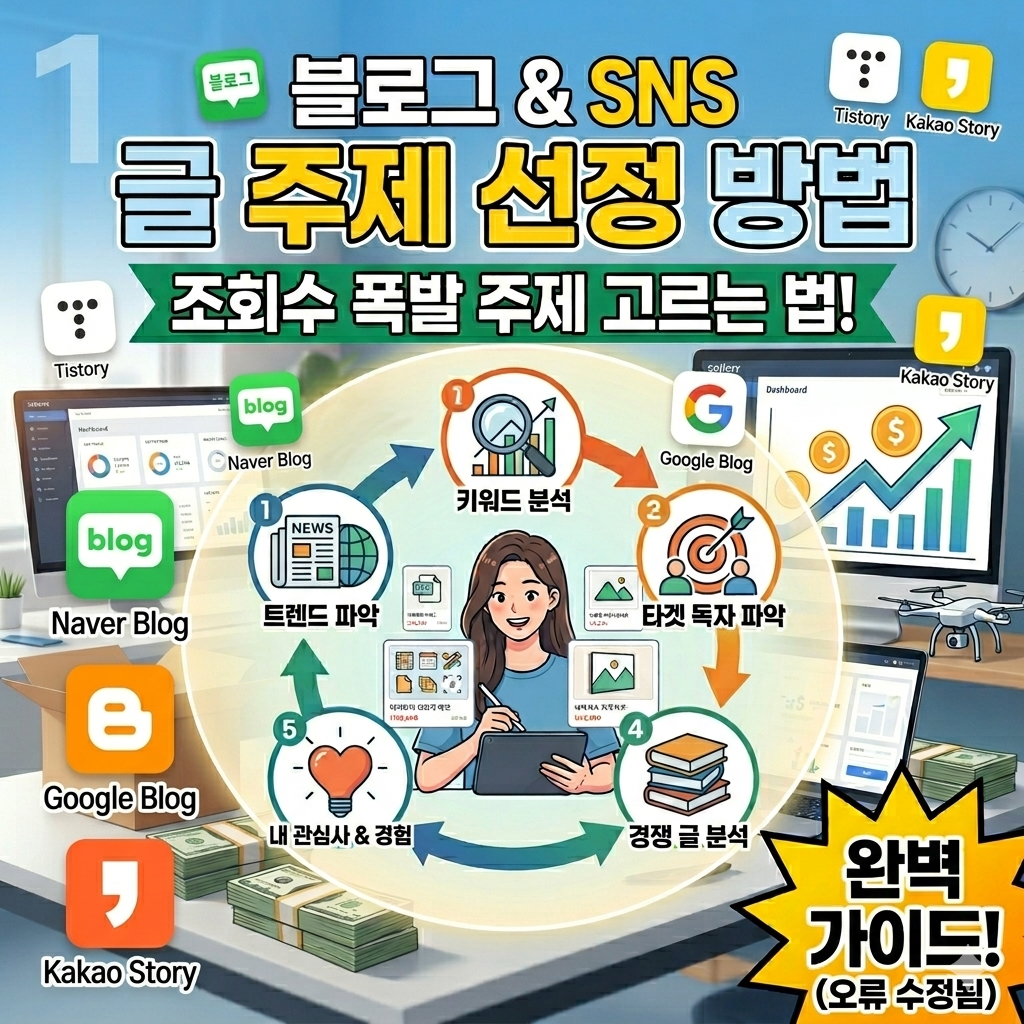 블로그 포스팅 글 주제 선정 방법-리브워크