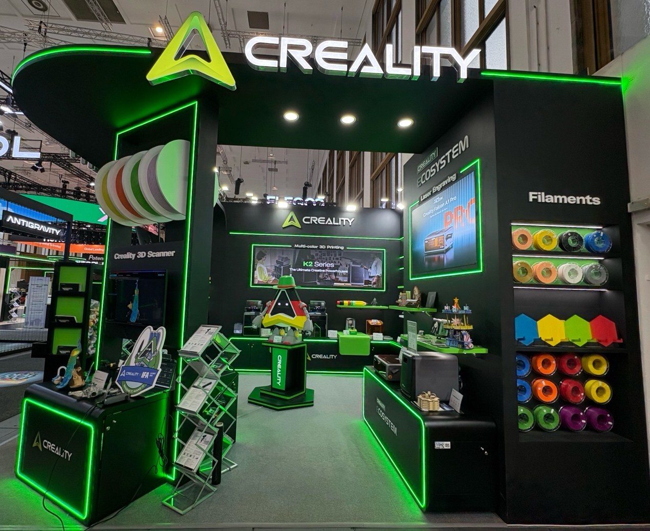 Creality IFA2025 부스 (Creality 홈페이지 발췌)