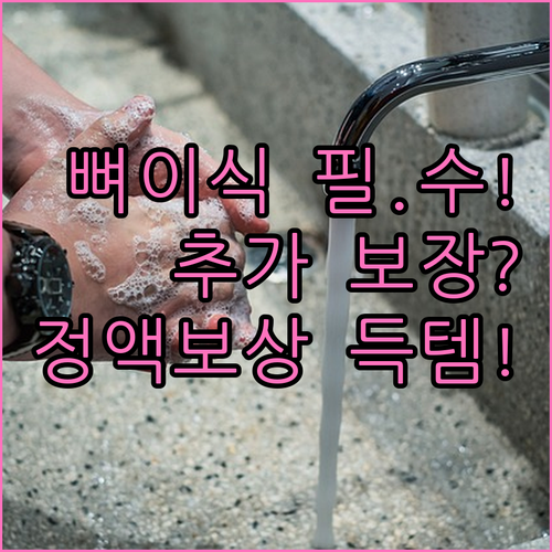 임플란트 뼈 이식 추가 보장 특약과 ..