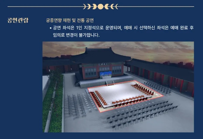 창경궁 야연 기본정보 프로그램 시간표