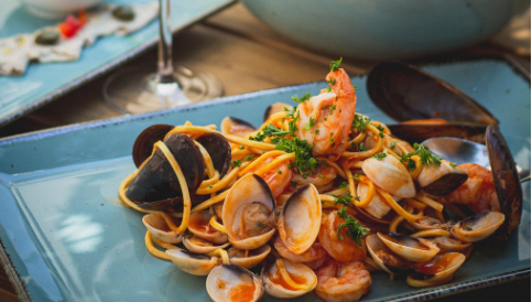 이탈리안 음식 사진