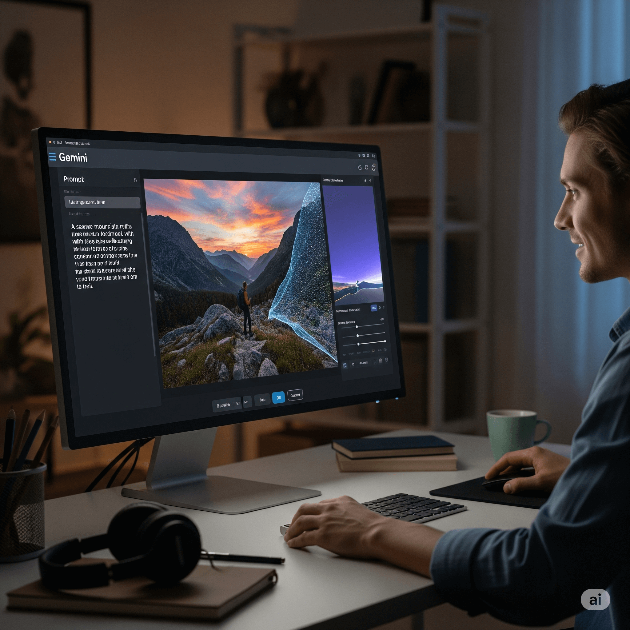 제미나이 AI로 프롬프트를 작성해 만든 이미지